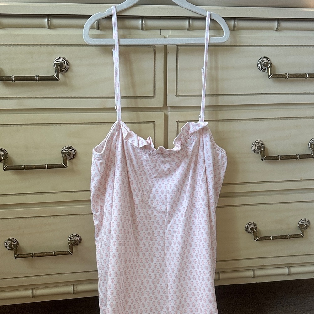 PINK LAKE PAJAMA DRESS